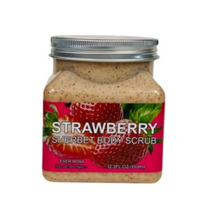 اسکراب لایه بردار پوست اور رزا مدل strawberry حجم 350 میلی لیتر